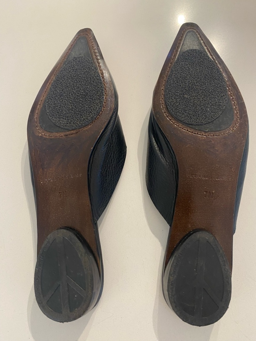 Donald J. Pliner pebbled leather flats - Picture 8 of 16